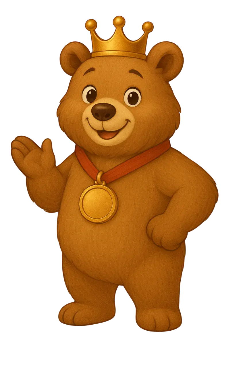 Bear character icon