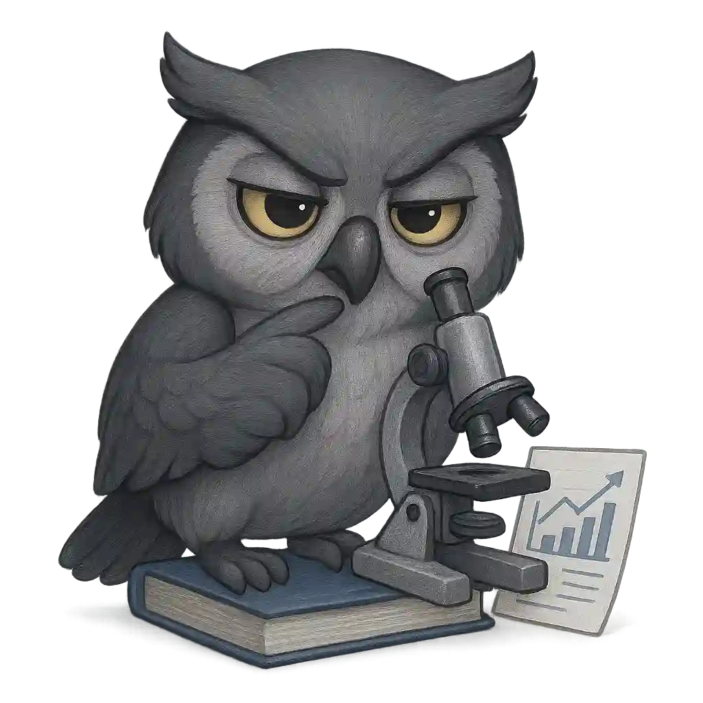 Owl character icon